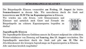 Klausner Bote